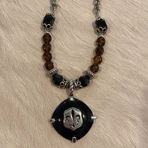 Brighton Heart & Soul Retired Necklace & Earring Set